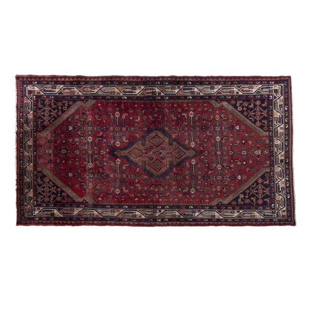 Asian Rug in Cotton and Wool For Sale