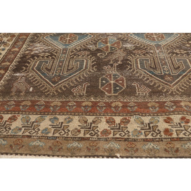 Late 19th Century Late 19th Century Persian Malayer Rug, 05'03 X 09'08 For Sale - Image 5 of 10