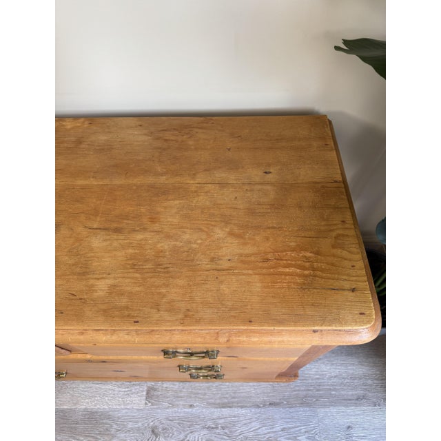 Antique Pine Dovetail Chest of Drawers, 1890s For Sale - Image 6 of 13