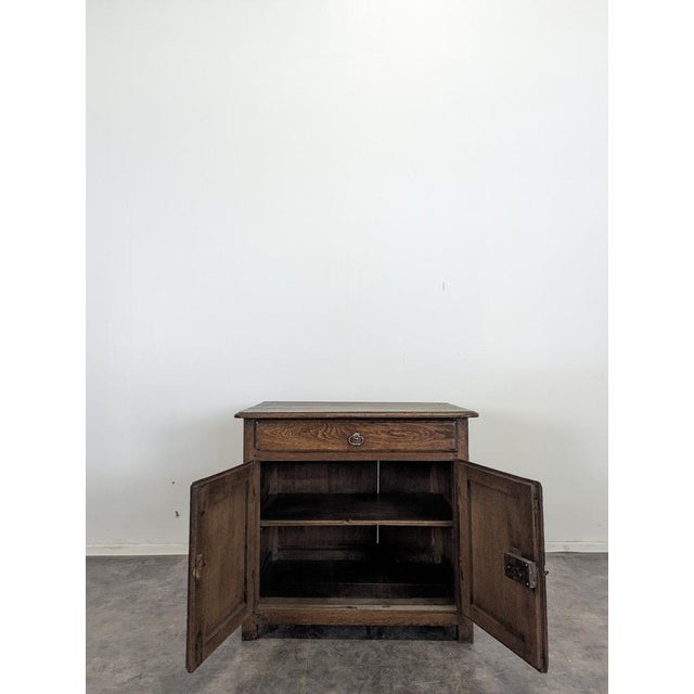 Vintage Community Buffet in Wood For Sale - Image 4 of 6