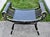 Curule Vanity Stool Bench Roman Slatted Saddle Seat Chair Hollywood Regency For Sale - Image 14 of 14