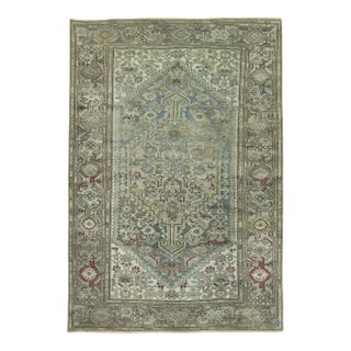 Antique Persian Malayer Rug - 4'2" x 6'5" For Sale
