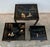 Wood 1960s Set of Three Antique Chinese Lacquered Nesting Tables For Sale - Image 7 of 11