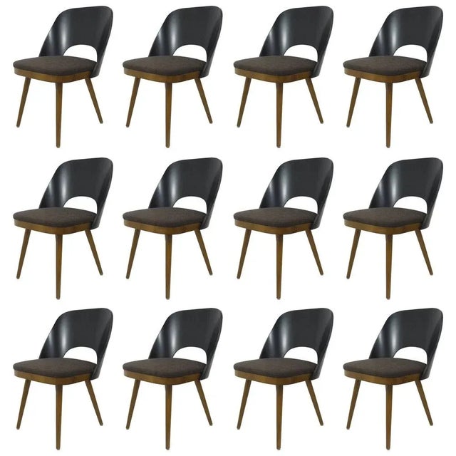 Modernist Dining Chair in the Style of Oswald Haerdtl, Backhausen, Austria For Sale - Image 10 of 10