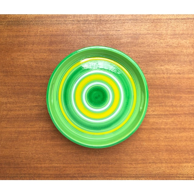 Mid-Century Modern Mid-Century Italian Ceramic Tray by Bitossi for Rosenthal Netter, 1960s For Sale - Image 3 of 18