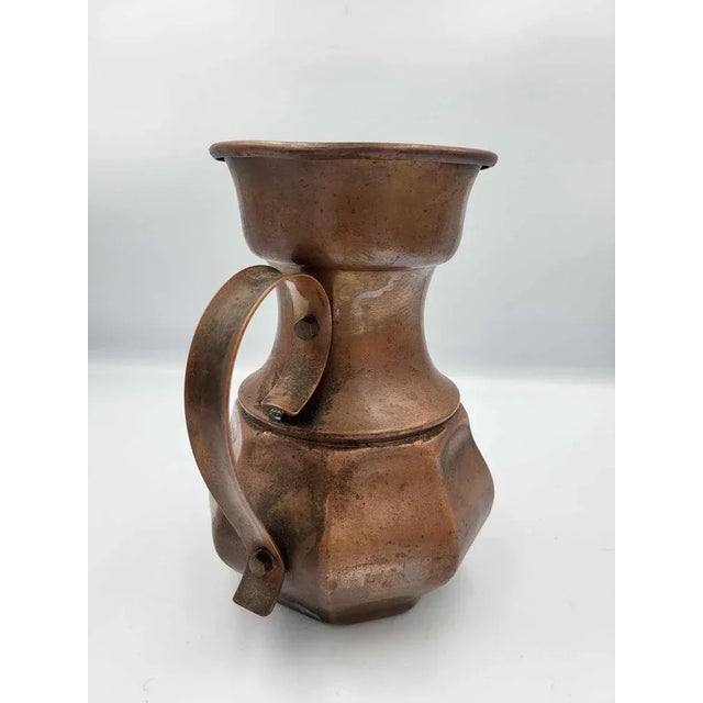 1940s Art Deco Brass Jug, 1930s For Sale - Image 5 of 7