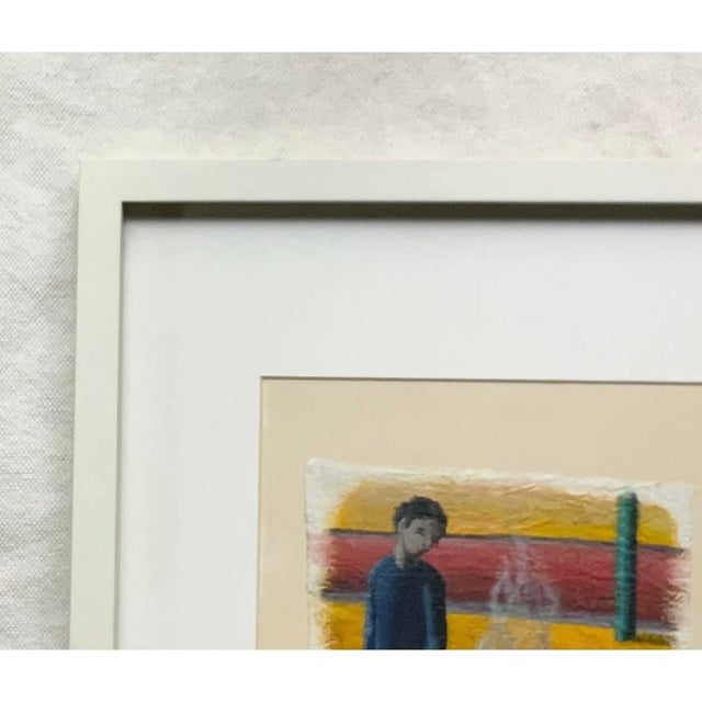 A Personal Glimpse into Mid-Century Artistry This compelling watercolor self-portrait offers a rare window into an...