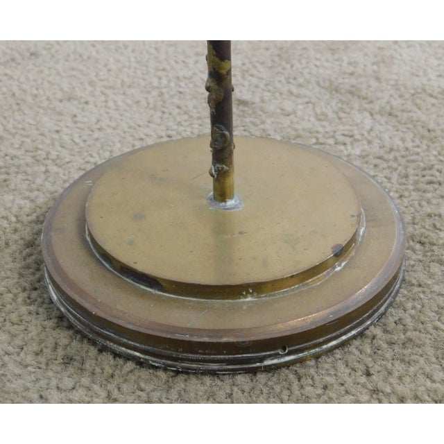 Mid Century Modern Bronze Abstract Floating Disc Sculpture For Sale - Image 9 of 13