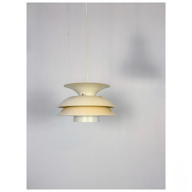Mid-Century Modern Vintage Scandinavian Pendant Lamp from Belux, Denmark, 1970s For Sale - Image 3 of 13