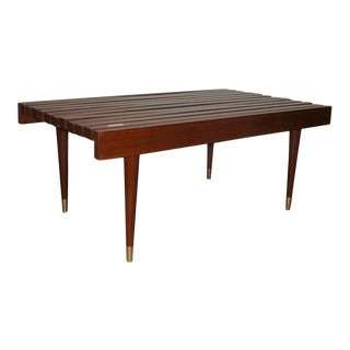 Herman Miller Style Danish Mid-Century Modern Coffee Table For Sale