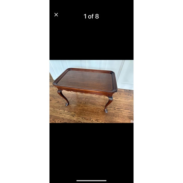 Antique Side Table Handmade by Charak Furniture in 1930 For Sale - Image 6 of 10