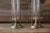 1980s Vintage Pair of Chapman Brass & Glass Hurricane Candle Holders, 1985 For Sale - Image 5 of 18