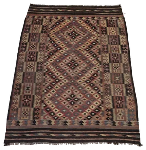 Afghan Kilim Rug, 1950s