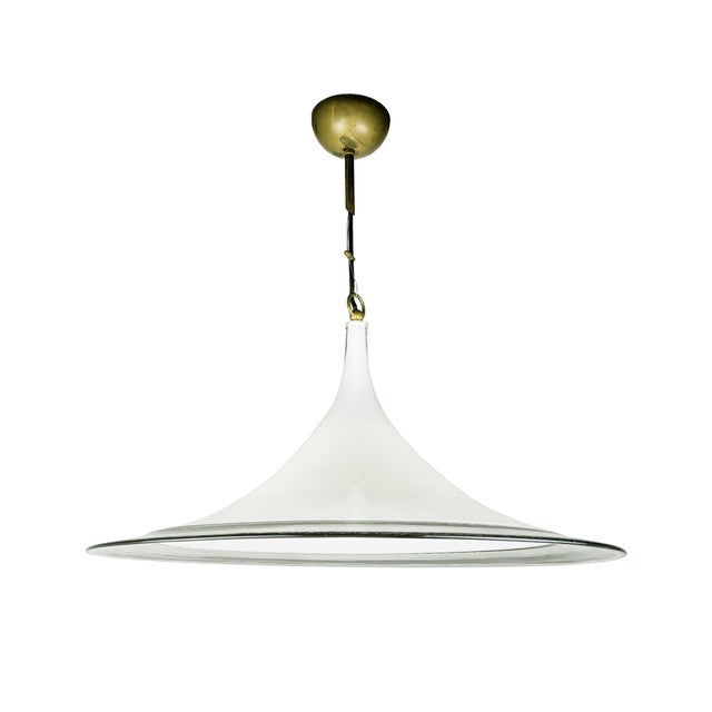 Italian Murano Glass Pendant Lamp by Lino Tagliapietra for Effetre, 1980s For Sale - Image 15 of 15