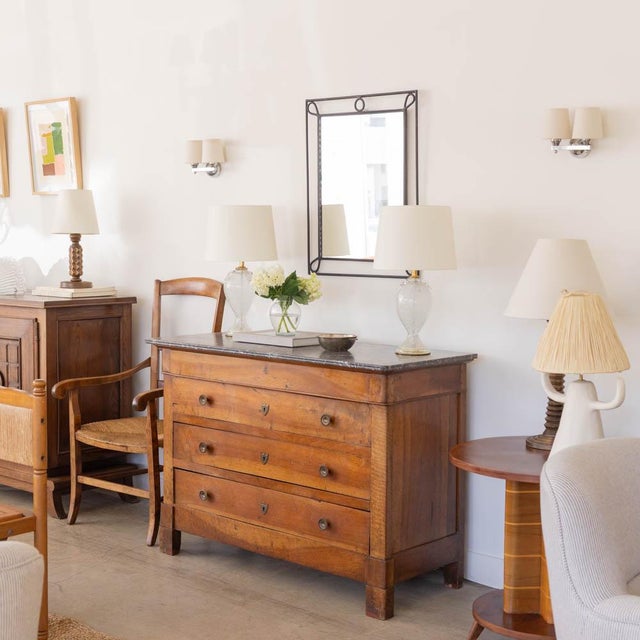 1940s Pair of Italian Murano Glass Lamps For Sale - Image 12 of 15