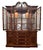 Early 20th Century Vintage Chippendale Style Mahogany China / Display Cabinet For Sale - Image 5 of 10