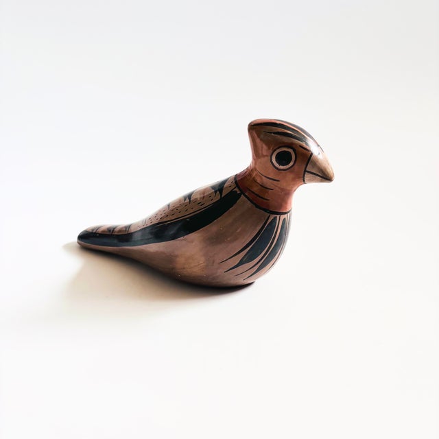 Tonala Pottery Bird For Sale - Image 4 of 10