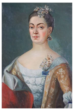 Portrait Woman, 1870, Oil on Canvas