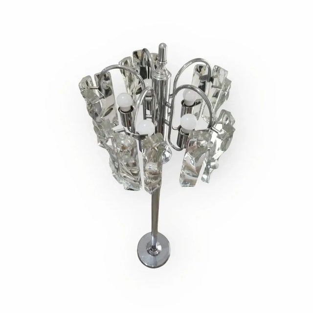 Venini Murano Glass Foot Lamp by Paolo Venini for Venini, 1970s For Sale - Image 4 of 14