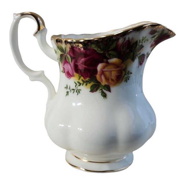 Early Royal Albert China Old Country Roses Creamer For Sale