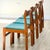 A beautiful set of four vintage dining chairs, handcrafted by Farstrup in Denmark during the 1960s. Each chair is expertly...