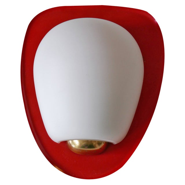 Mid-Century Modern Sconce Shell by Wilhelm Wagenfeld for Peill & Putzler, 1950s For Sale