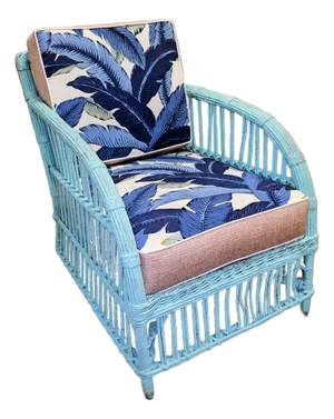 Ficks Reed 1940s Lounge Chair Dorothy Draper an Attribution No Label