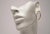 Metal Pair of 18 Karat Gold Textured Hoops For Sale - Image 7 of 7