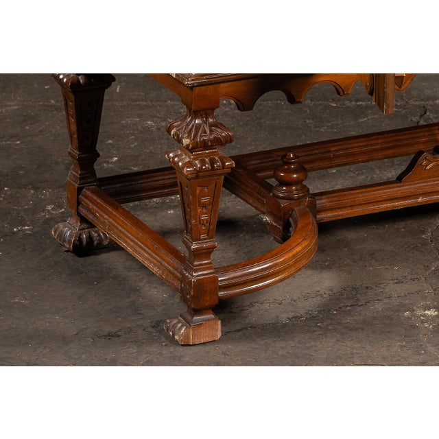 Vintage Rococo Revival Arched-Top Display Cabinet For Sale - Image 14 of 18