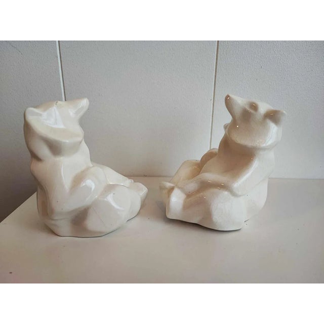 Ceramic Art Deco Porcelain Teddy Bear, 1920s For Sale - Image 7 of 9