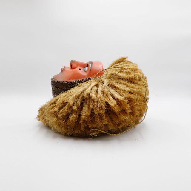 1960s Mexican Parachico Mask with Montera For Sale - Image 6 of 17