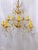 1950's Decorative Brass Chandelier For Sale - Image 9 of 10