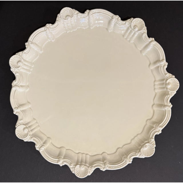 Mediterranean San Marco Italian Creamware Plates- Set of 8 For Sale - Image 3 of 5