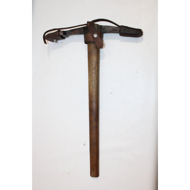 Early Americana Gold Miner and Prospector Pick. This piece was used in the early 1900's to search or prospect for gold and...