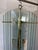 Metal 1970s Modernist Graduated Beveled Glass Chandelier With Brass Accents, 16 Panels For Sale - Image 7 of 10