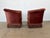 This pair of lounge chairs was made in Denmark in the 1940s, in the Art Deco style favored by Danish cabinetmakers of the...