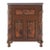 Vintage Asian Carved Bar Cabinet Mid Century For Sale
