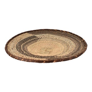 Early 20th Century Tonga Binga Basket 20 Inch For Sale