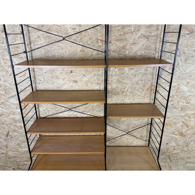 Wood Mid-Century Ash Shelf Wall Unit from WHB Germany, 1960s For Sale - Image 7 of 18