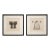 Vintage Framed Chinese Court Robe Art Pair - Mid-Century Chinoiserie Decor For Sale