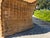Vintage 72” Handwoven Rattan Sofa With Large Braid Trim For Sale - Image 9 of 12