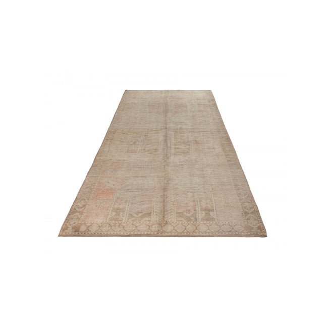 Vintage handknotted decorative wool rug from Kars region of Turkey. Approximately 50-60 years old. In very good condition.