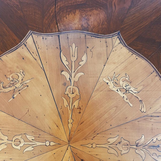 Italian Octagonal Wooden Coffee Table, 1800s For Sale - Image 5 of 18