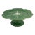 Bordallo Pinheiro Cabbage Cake Stand 12", Green For Sale