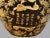 Mid 20th Century Hand Painted Black and Gold Chinese Fishbowl Planter - 12" Wide For Sale - Image 10 of 12