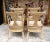 Ecru 1930s Neoclassical Revival Style Bamboo and Rattan Armchairs - Set of 4 For Sale - Image 8 of 13