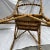 Wood Burnt Bamboo Arm Chair With Woven Rattan Seat. For Sale - Image 7 of 9