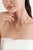 2.26ct Emerald-Cut Aquamarine & Diamond Halo Paperclip Chain Necklace in 14k Gold For Sale - Image 9 of 16