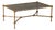 Coffee Table in Brass For Sale
