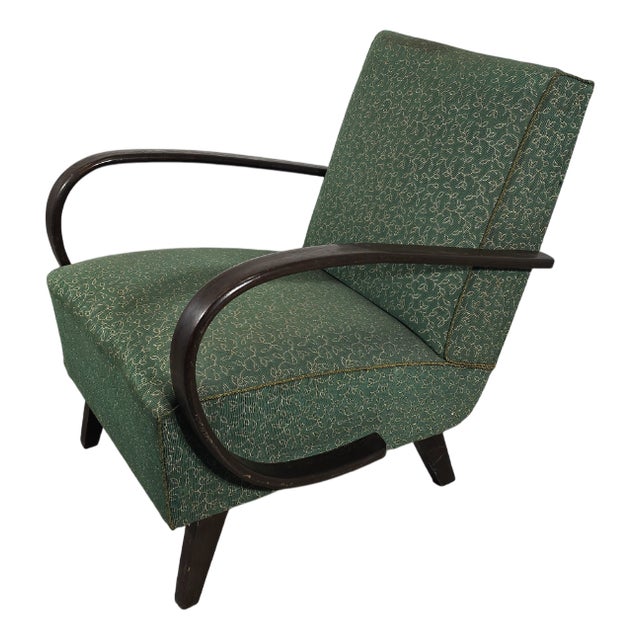 Art Deco Lounge Chair by Jindrich Halabala For Sale